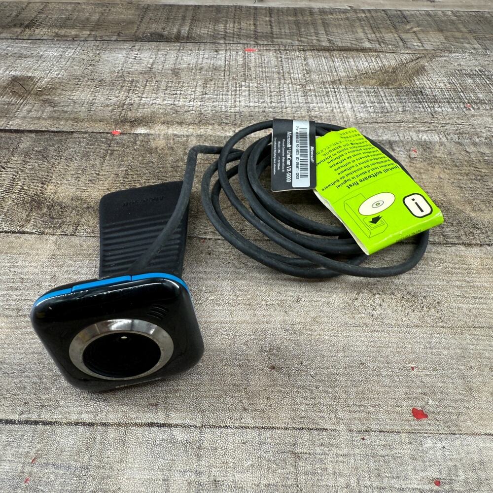 Vintage Microsoft LifeCam VX05000 Webcam Works
